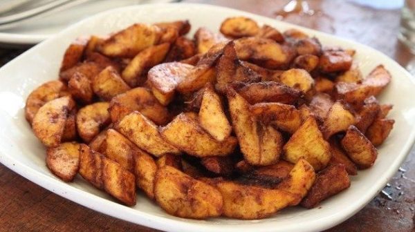 Kelewele - Fried ripen plantain seasoned with ginger and other and other spices big